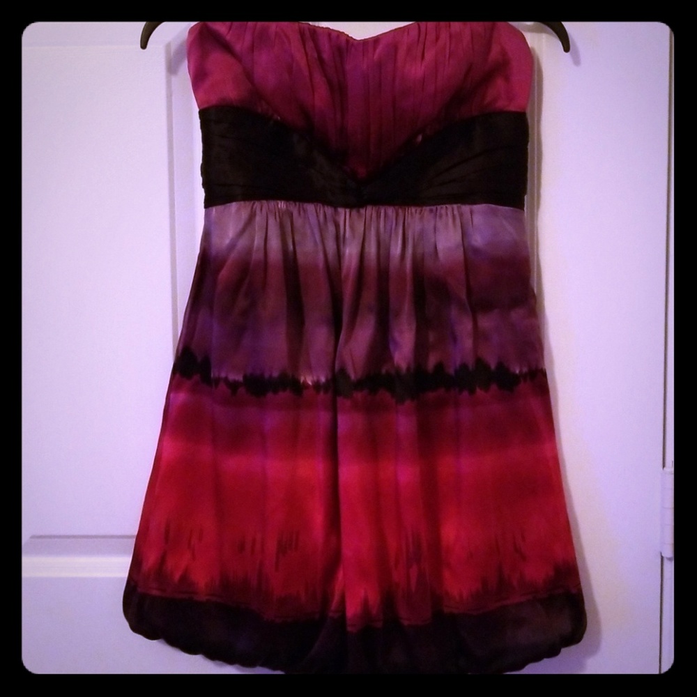 Bebe colorful mini dress